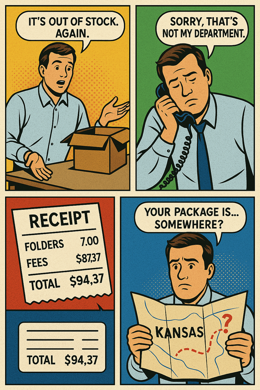 🖨️“Another Broken Stapler?!” and Other Big Box Horror Stories: Why It’s Time to Break Up with Office Supply Giants
